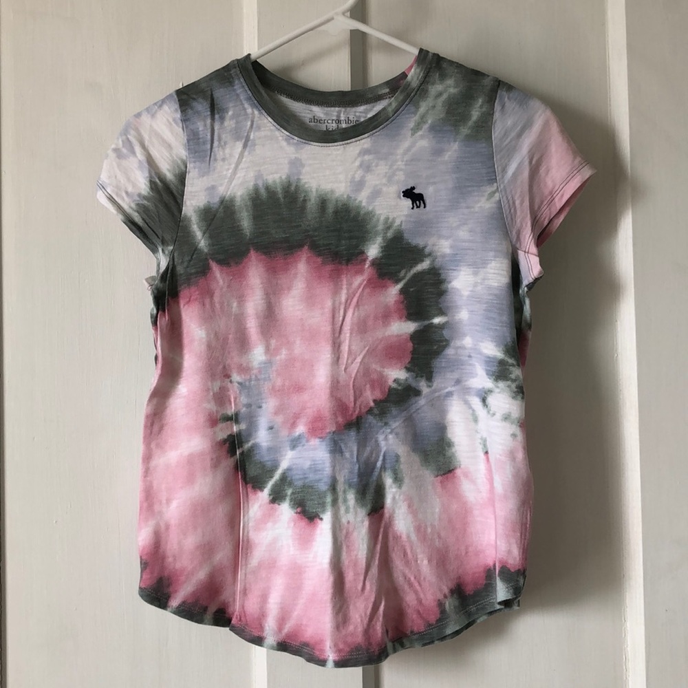 NWOT Girls Abercrombie kids tie dye tee 13/14